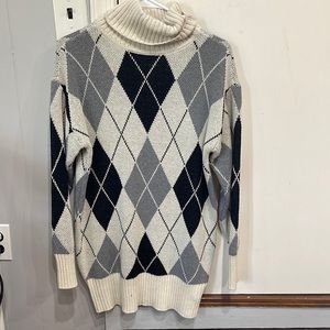 Plaid sweater dress :)